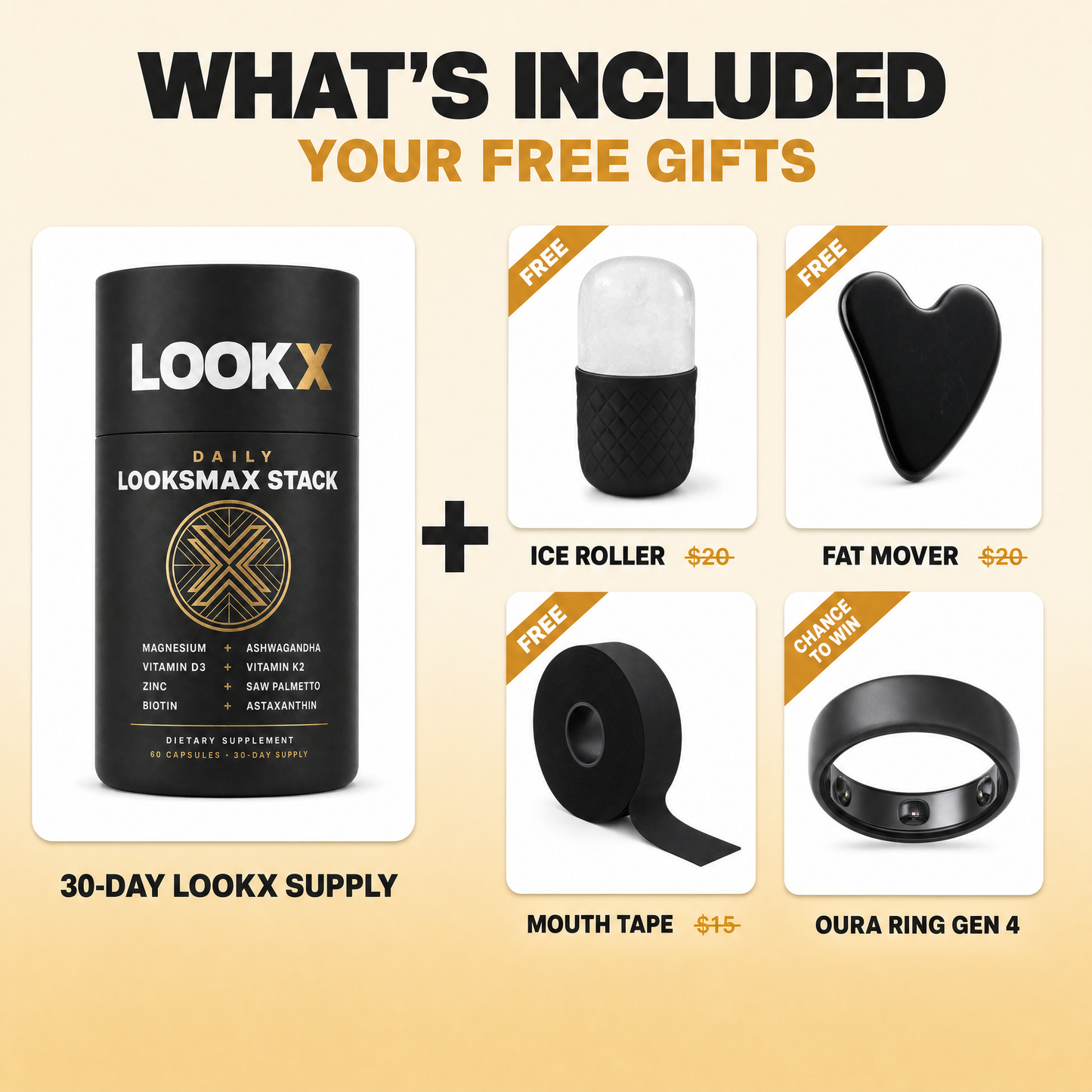 LOOKX Daily LooksMax Stack